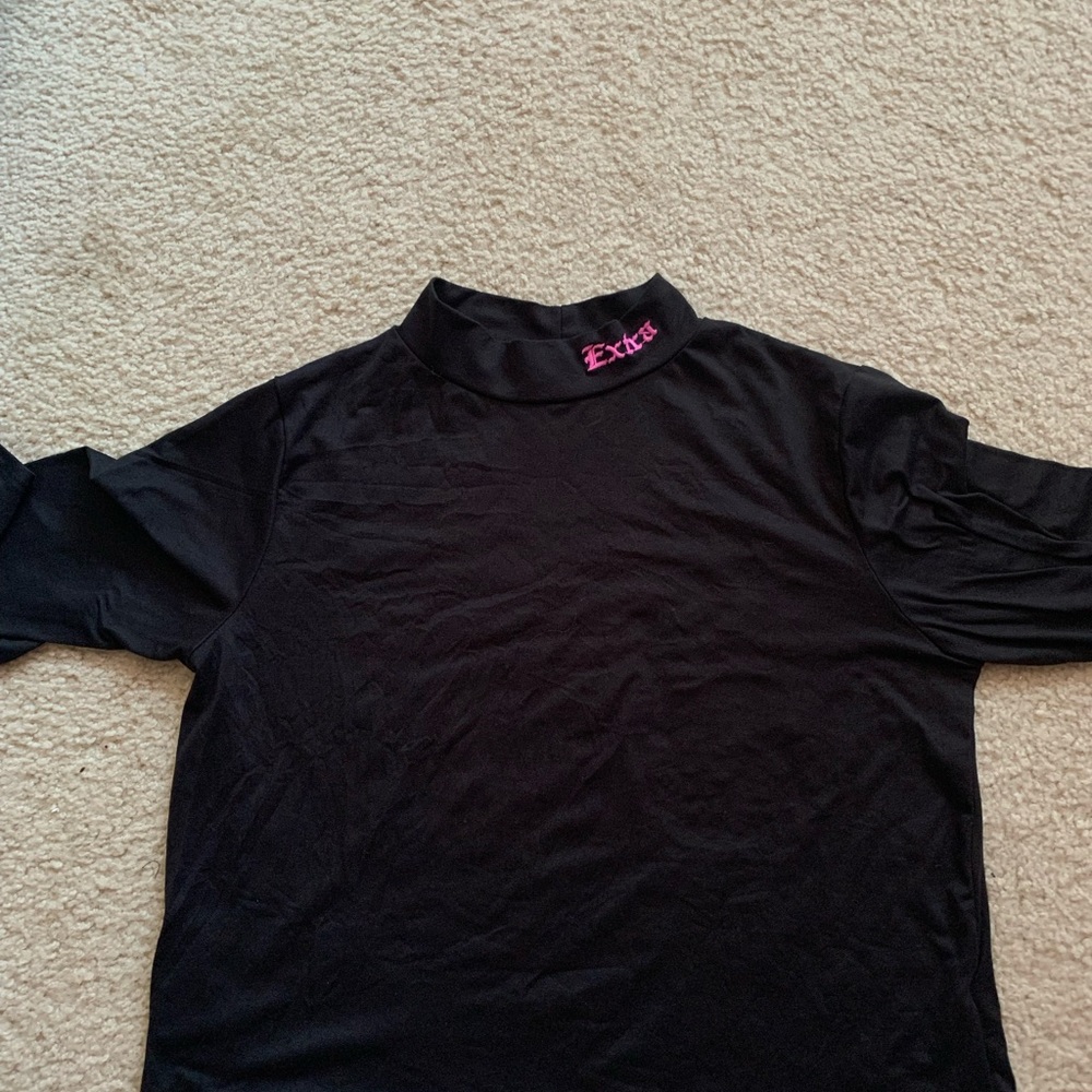 “Extra” black long sleeve
